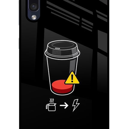 Coffee Samsung A50/A50s/A30s Glass Case Back Cover by Casekaro