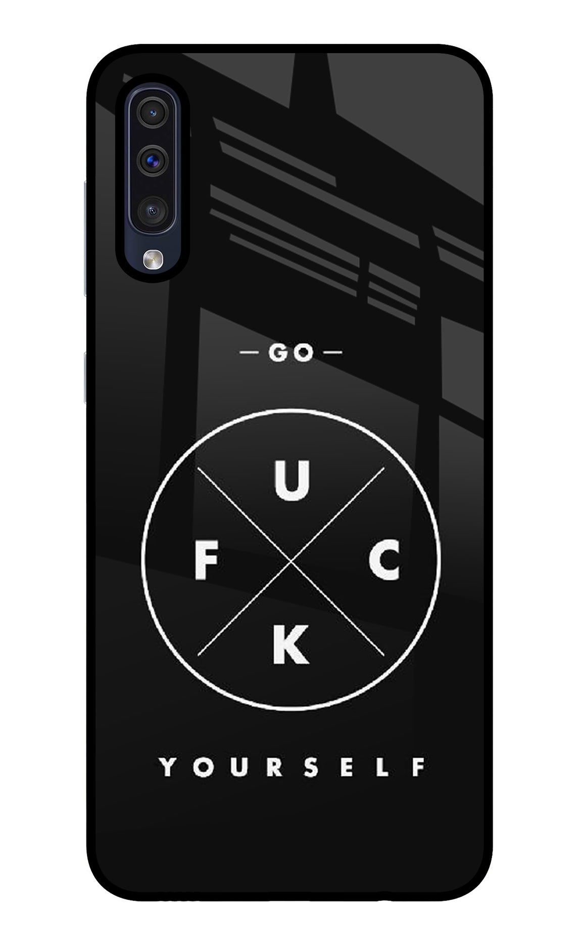 Go Fuck Yourself Samsung A50/A50s/A30s Glass Case