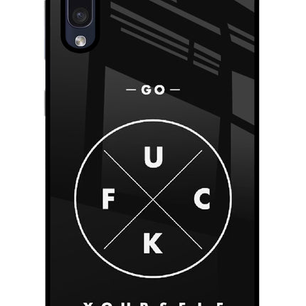 Go Fuck Yourself Samsung A50/A50s/A30s Glass Case Back Cover by Casekaro