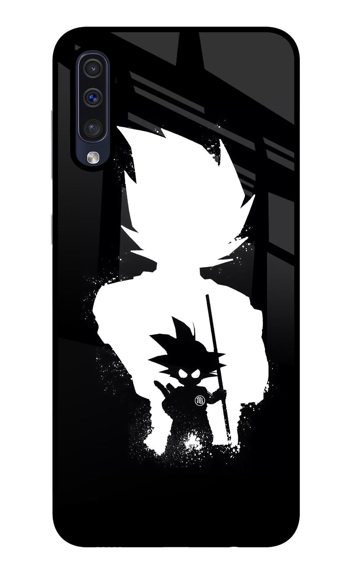 Goku Shadow Samsung A50/A50s/A30s Glass Case Back Cover by Casekaro