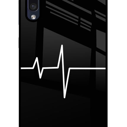 Heart Beats Samsung A50/A50s/A30s Glass Case Back Cover by Casekaro