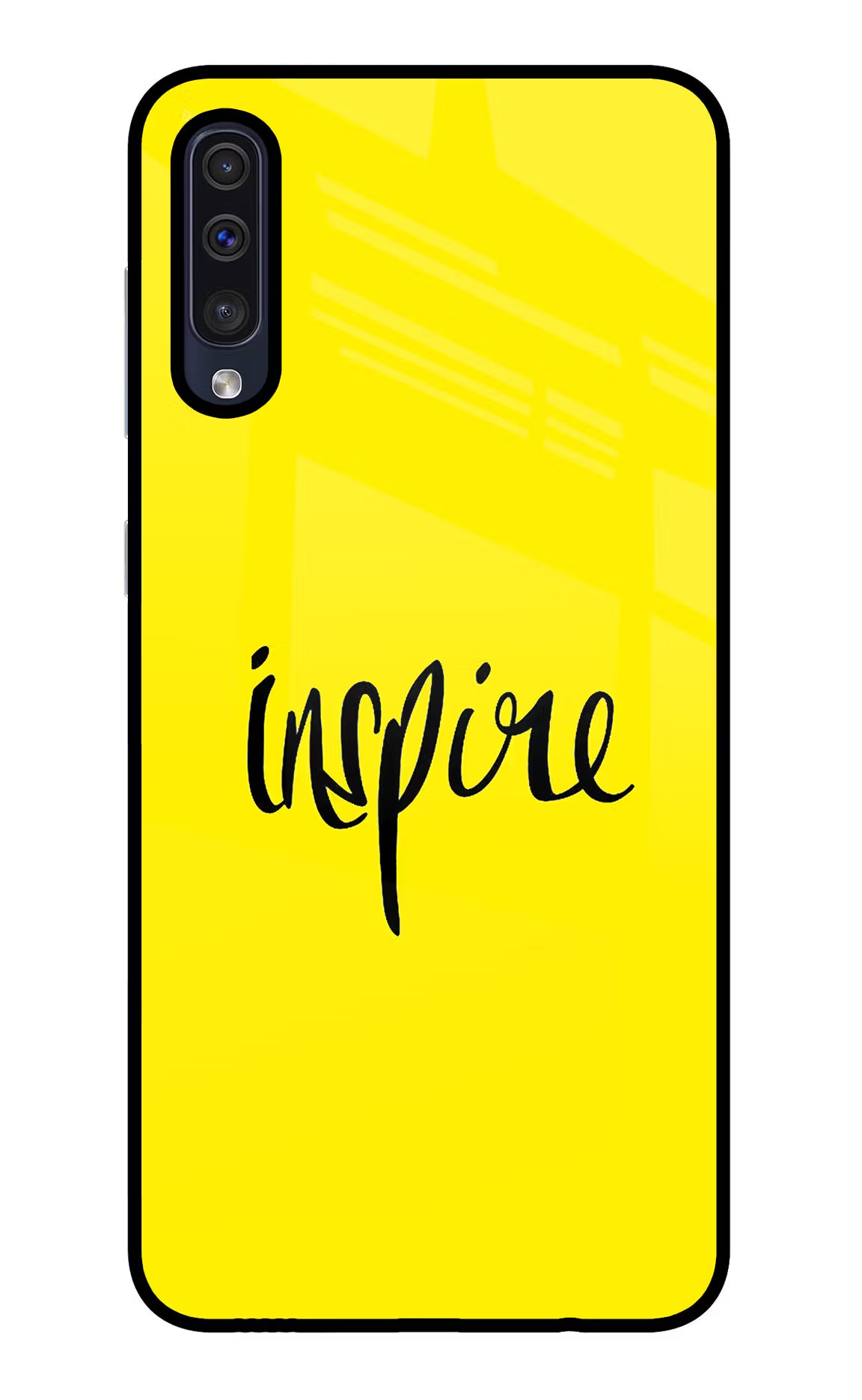Inspire Samsung A50/A50s/A30s Glass Case Back Cover by Casekaro