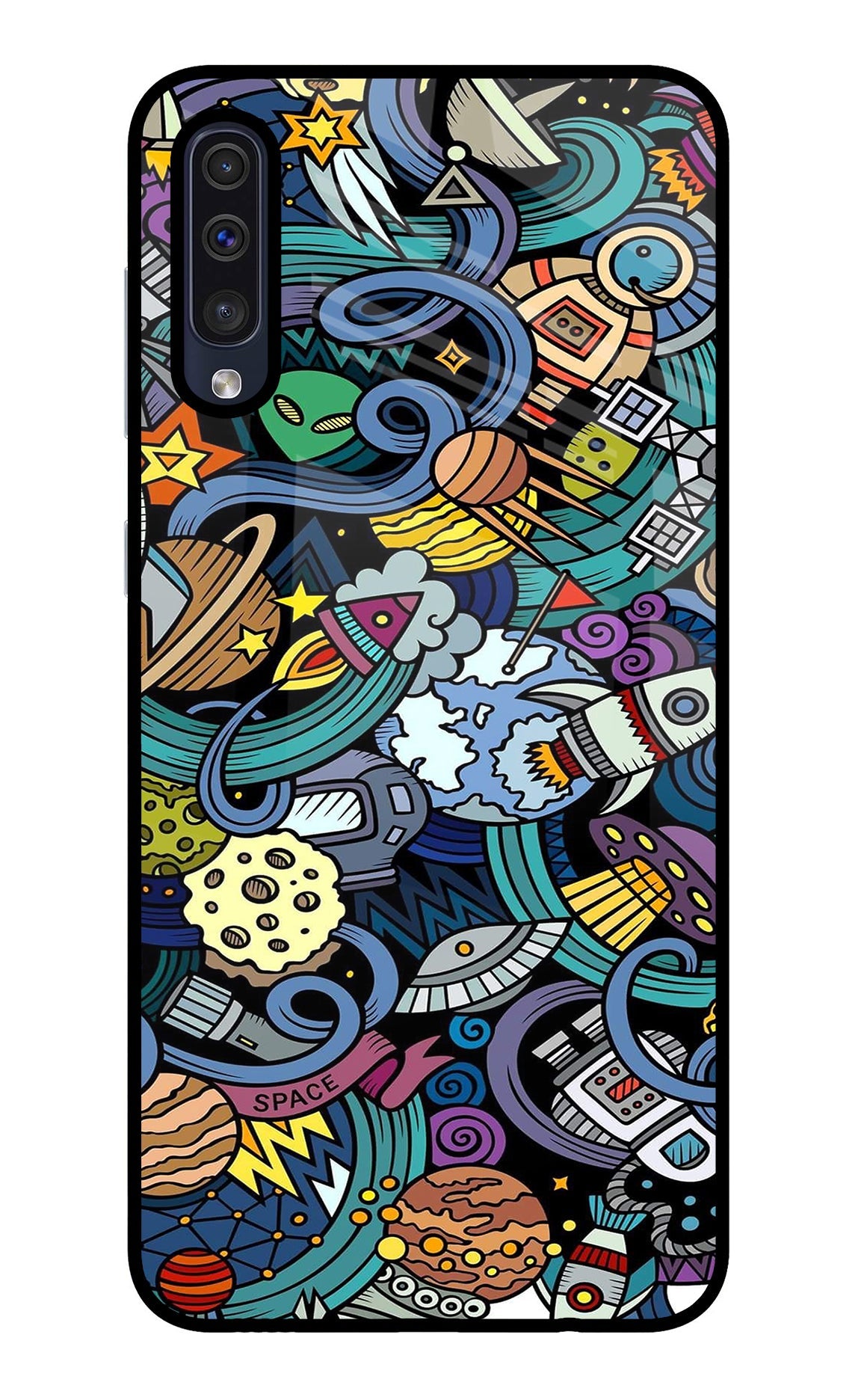 Space Abstract Samsung A50/A50s/A30s Back Cover