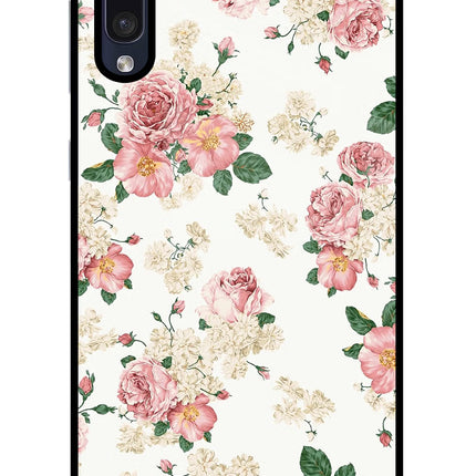 Flowers Samsung A50/A50s/A30s Glass Case Back Cover by Casekaro
