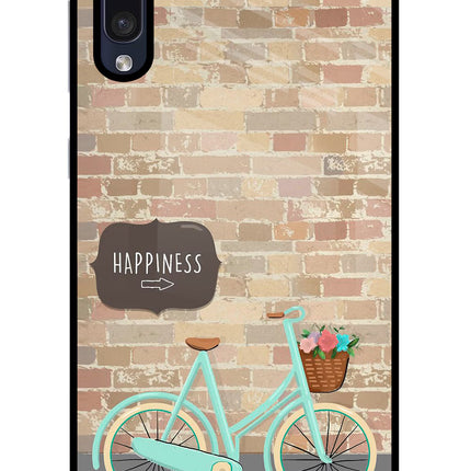 Happiness Artwork Samsung A50/A50s/A30s Glass Case Back Cover by Casekaro