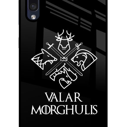 Valar Morghulis | Game Of Thrones Samsung A50/A50s/A30s Glass Case Back Cover by Casekaro