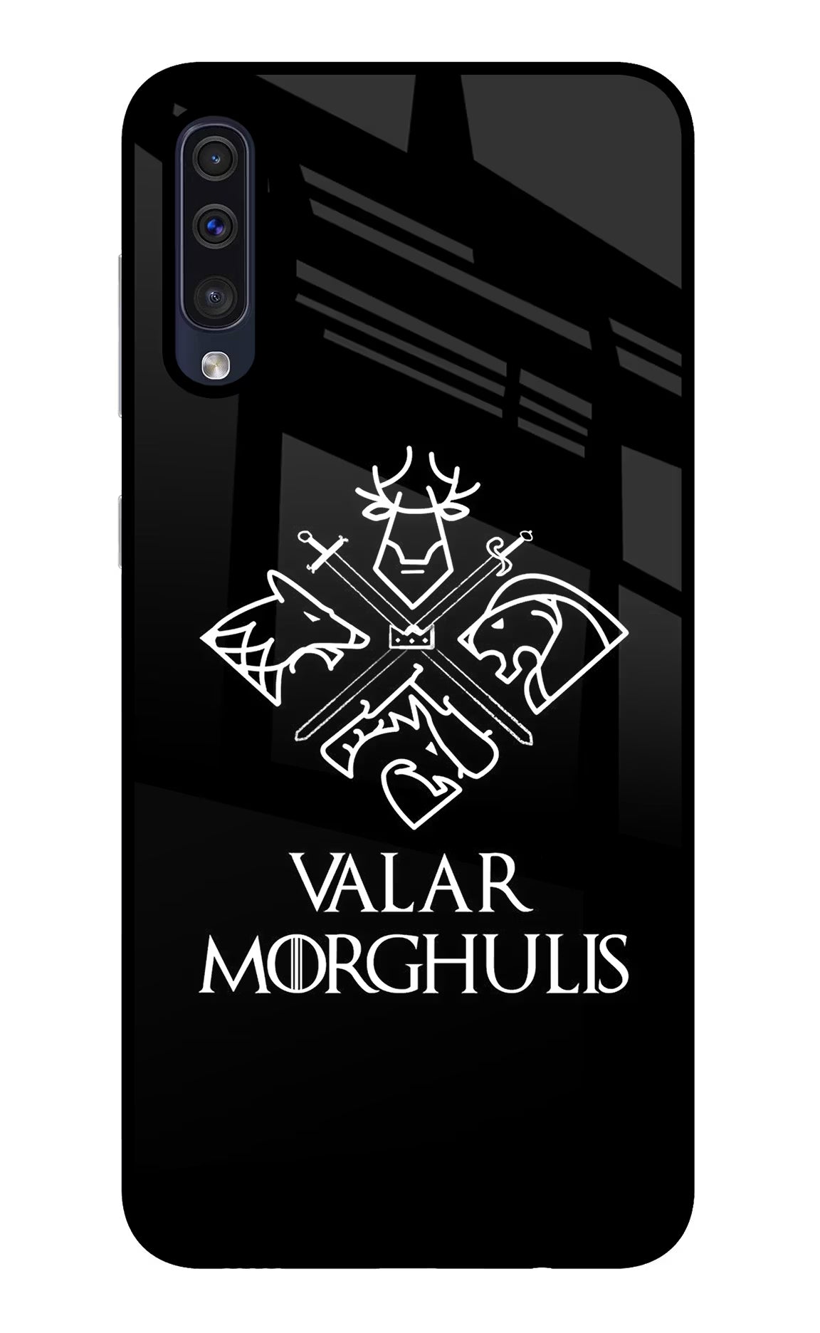 Valar Morghulis | Game Of Thrones Samsung A50/A50s/A30s Glass Case Back Cover by Casekaro