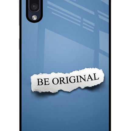 Be Original Samsung A50/A50s/A30s Glass Case Back Cover by Casekaro