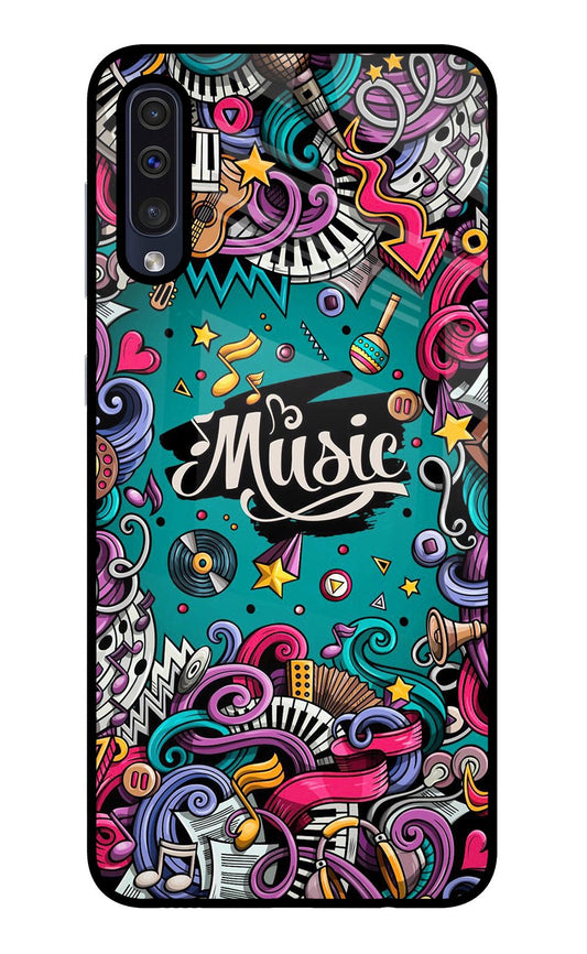 Music Graffiti Samsung A50/A50s/A30s Glass Case