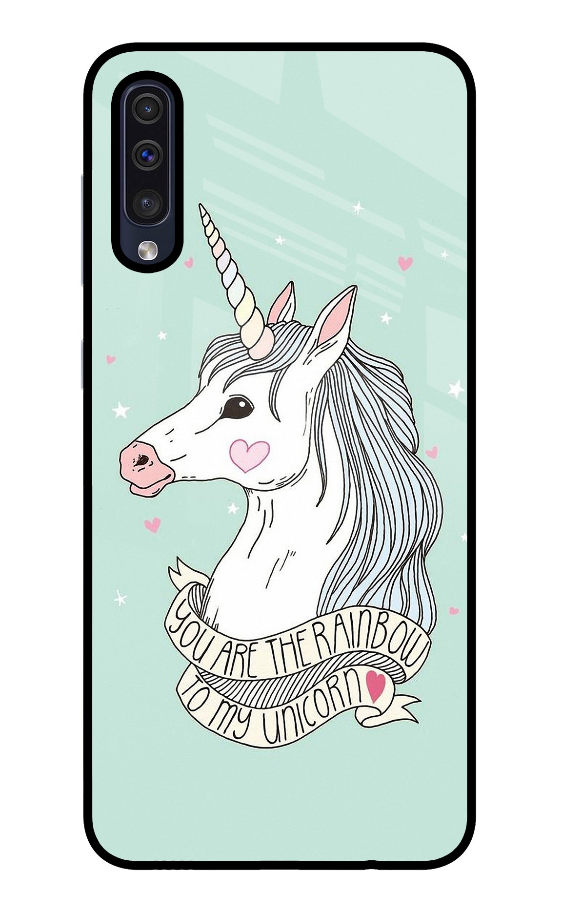 Unicorn Wallpaper Samsung A50/A50s/A30s Back Cover