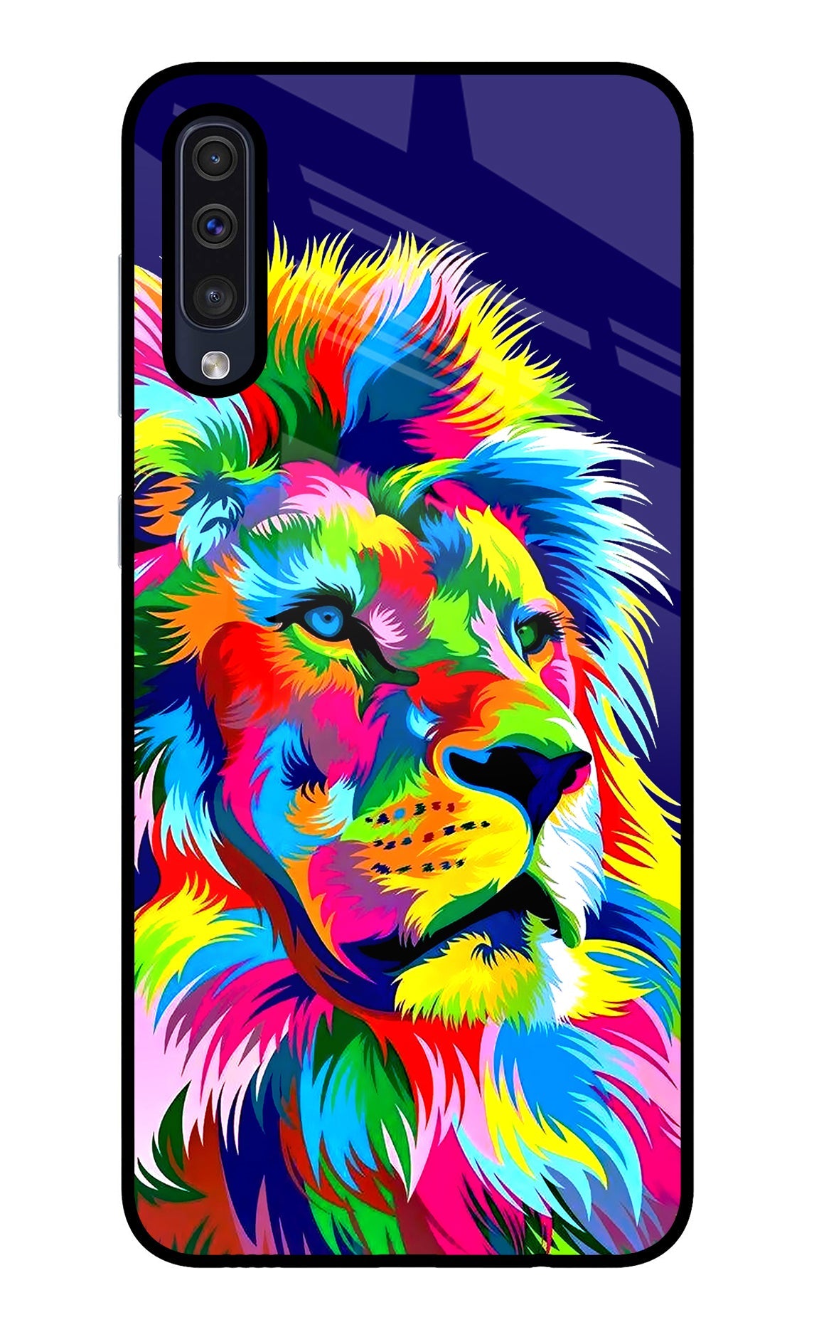 Vector Art Lion Samsung A50/A50s/A30s Back Cover