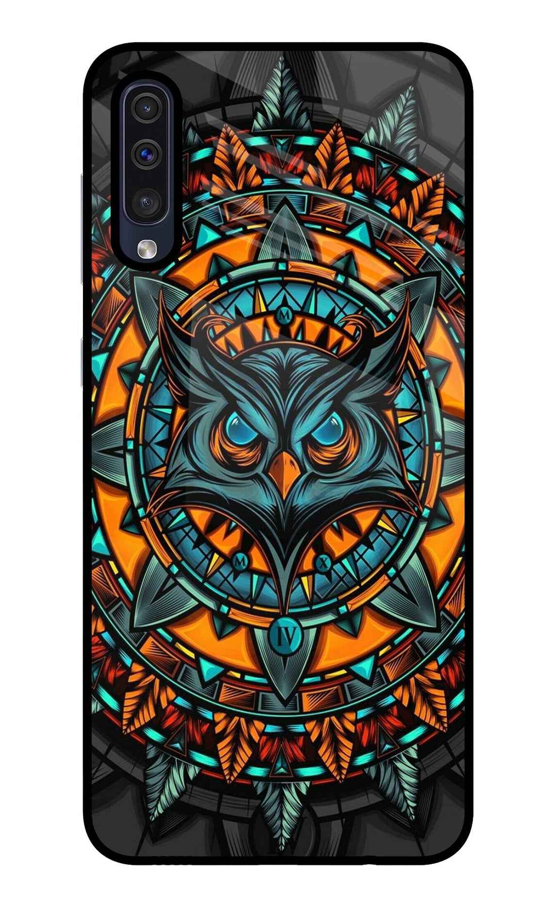 Angry Owl Art Samsung A50/A50s/A30s Back Cover