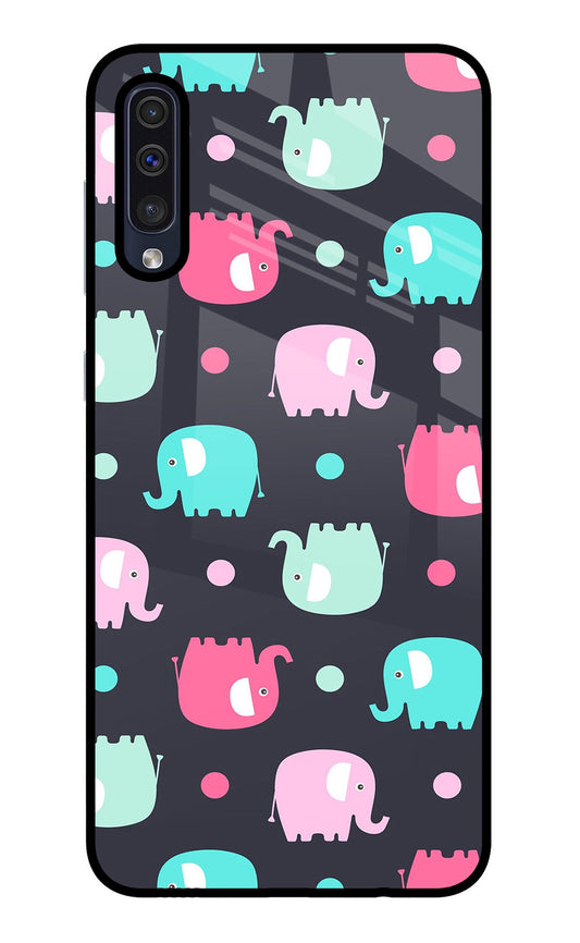 Elephants Samsung A50/A50s/A30s Glass Case