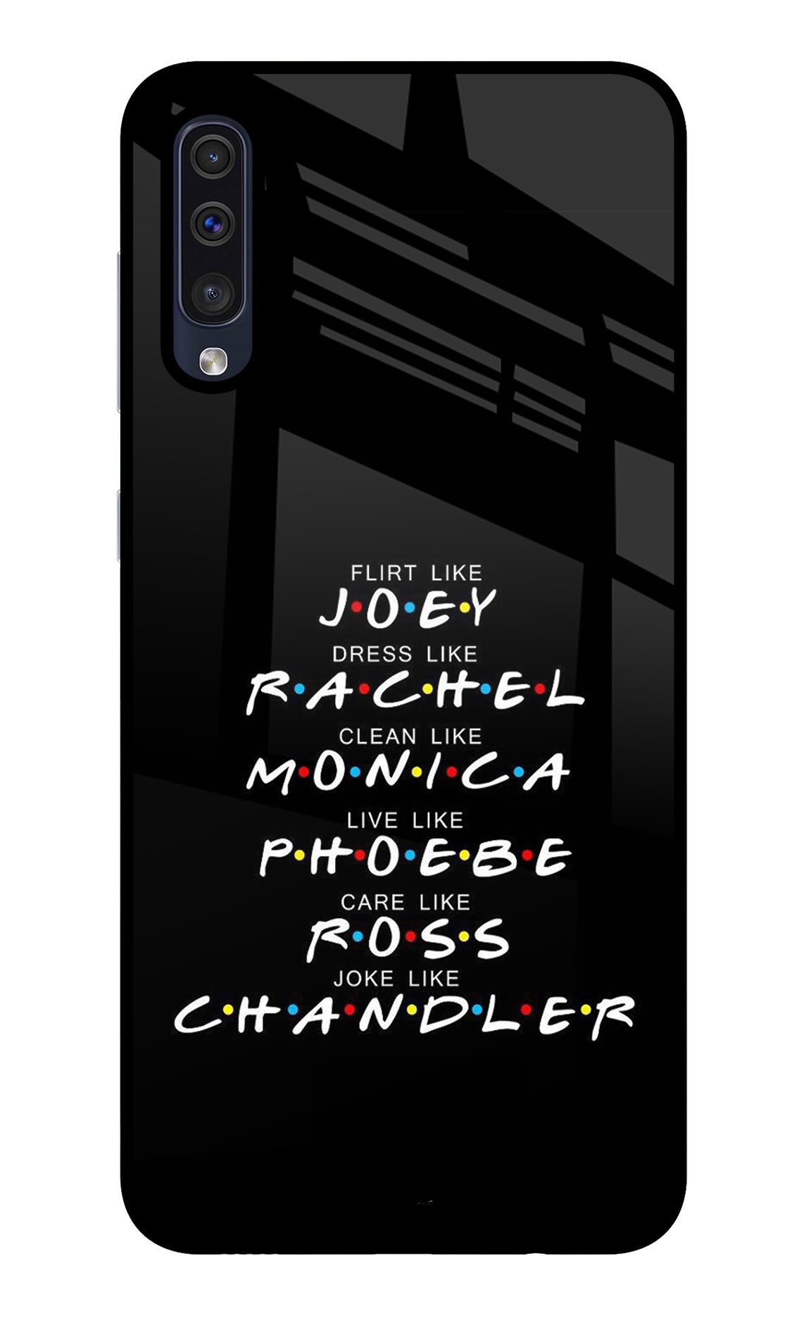 FRIENDS Character Samsung A50/A50s/A30s Back Cover