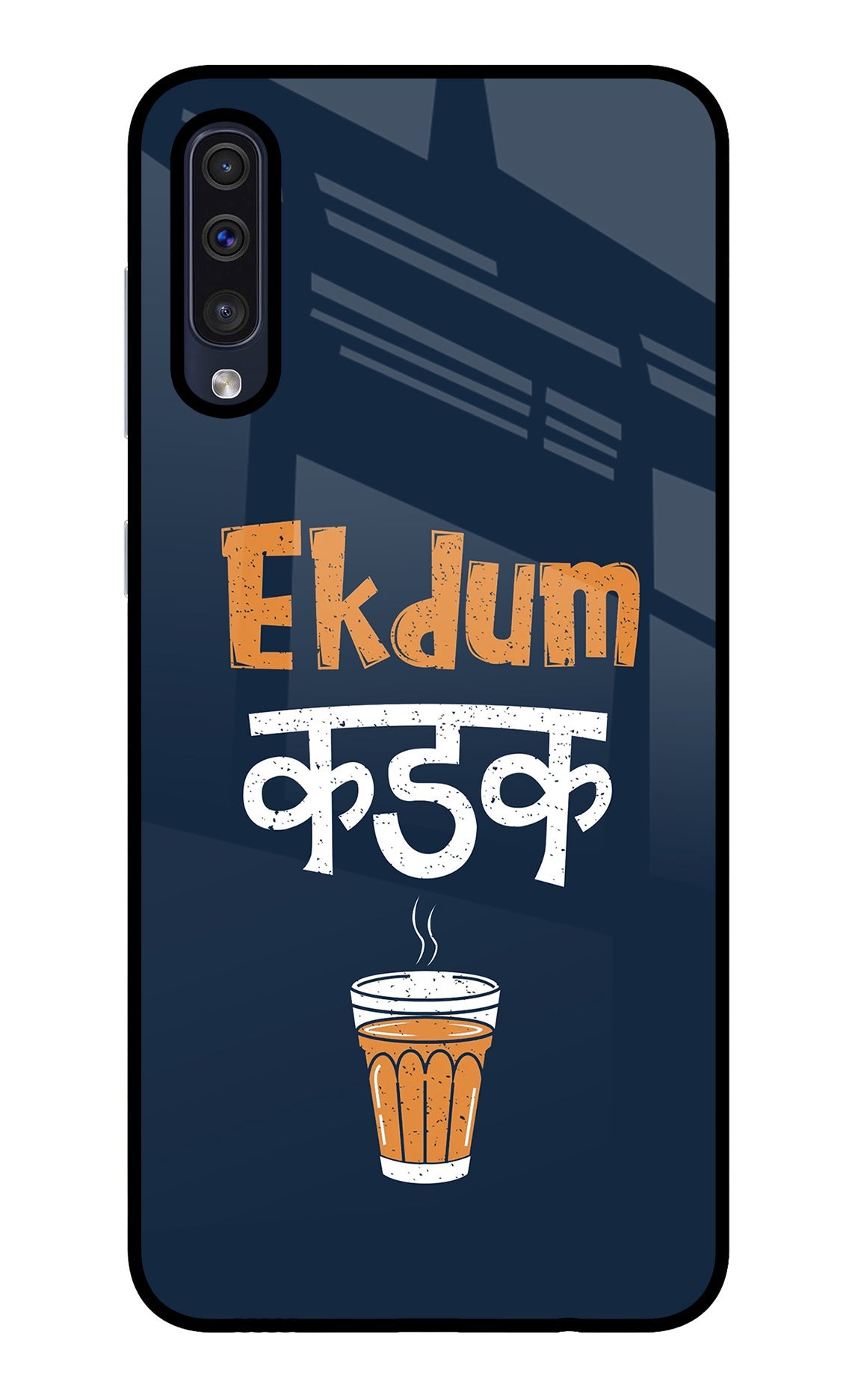 Ekdum Kadak Chai Samsung A50/A50s/A30s Glass Case