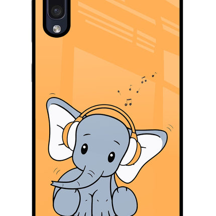 High On Music Samsung A50/A50s/A30s Glass Case Back Cover by Casekaro