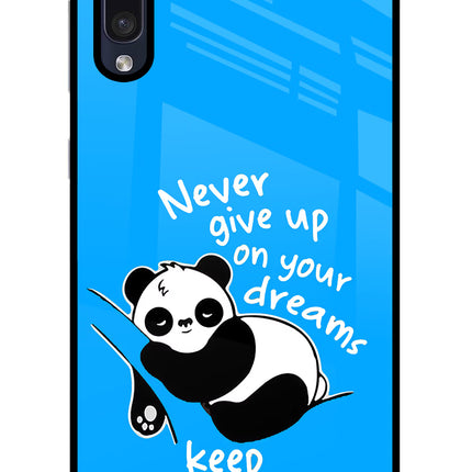 Keep Sleeping Samsung A50/A50s/A30s Glass Case Back Cover by Casekaro