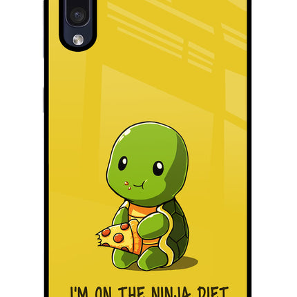 I'm on Ninja Diet Samsung A50/A50s/A30s Glass Case Back Cover by Casekaro