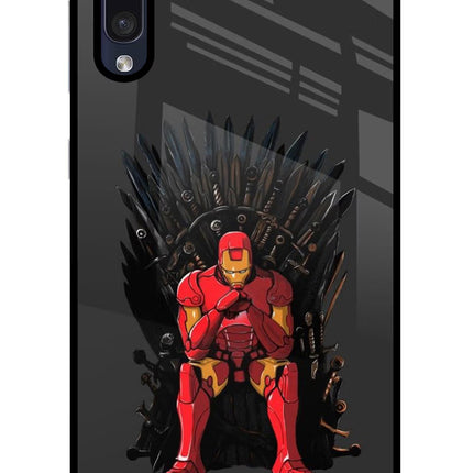 Ironman Throne Samsung A50/A50s/A30s Glass Case Back Cover by Casekaro