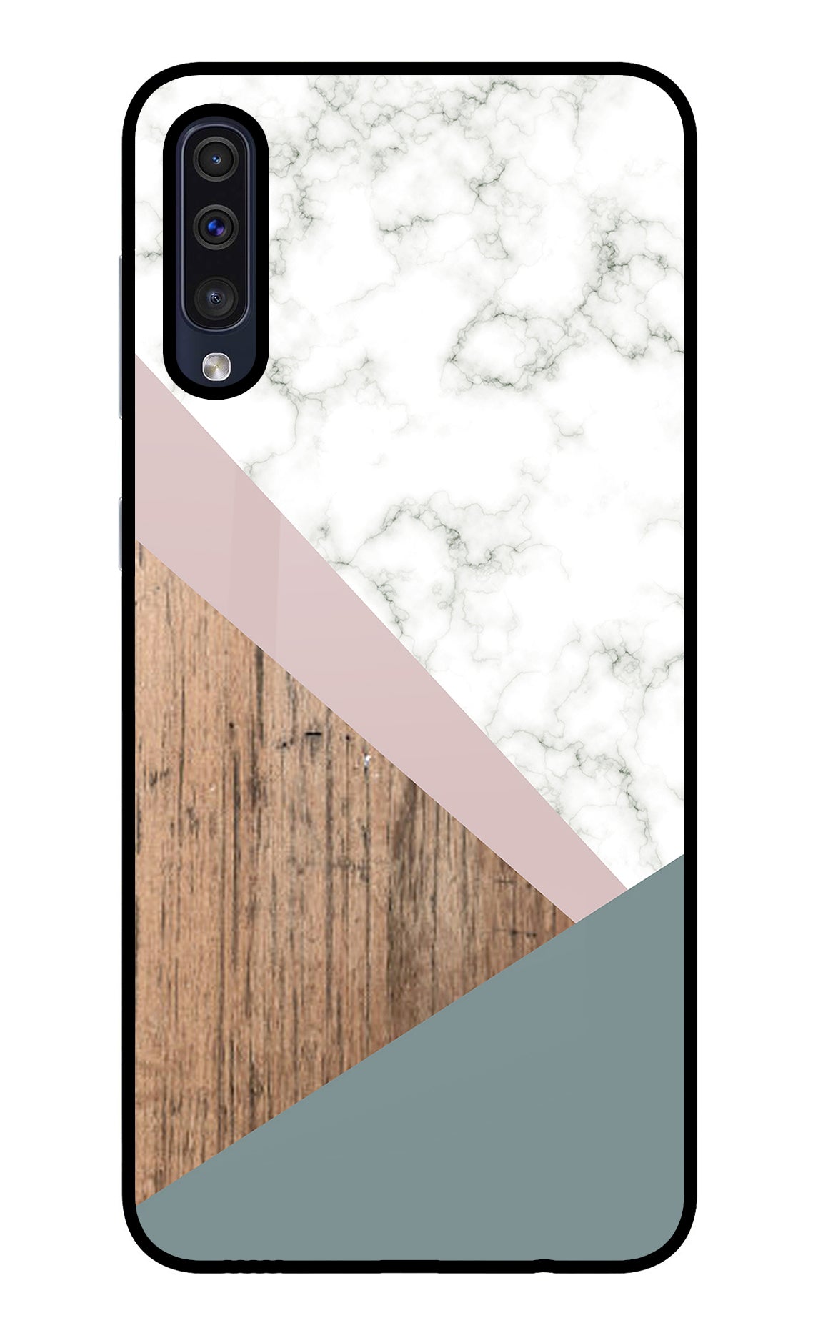 Marble wood Abstract Samsung A50/A50s/A30s Back Cover