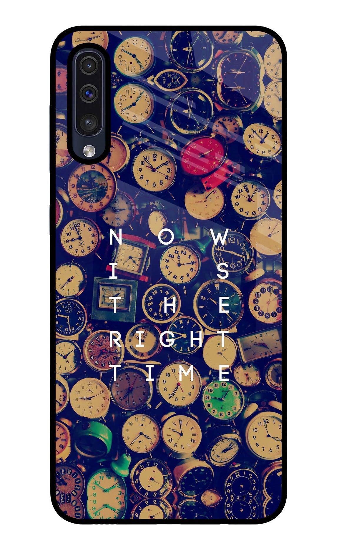 Now is the Right Time Quote Samsung A50/A50s/A30s Back Cover