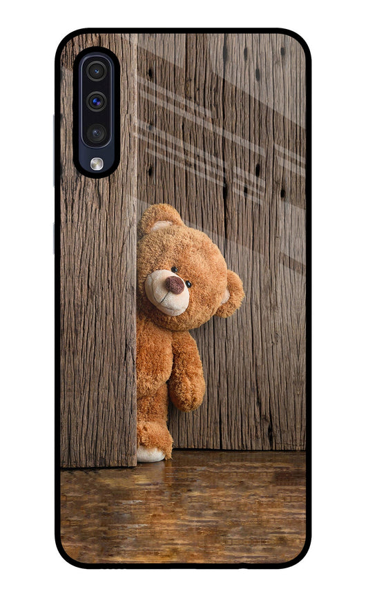 Teddy Wooden Samsung A50/A50s/A30s Glass Case