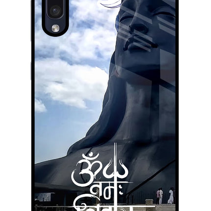 Om Namah Shivay Samsung A50/A50s/A30s Glass Case Back Cover by Casekaro