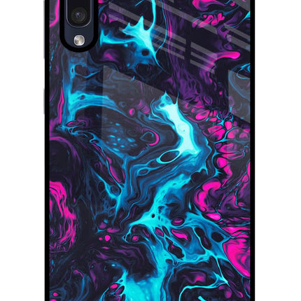 Abstract Samsung A50/A50s/A30s Glass Case Back Cover by Casekaro