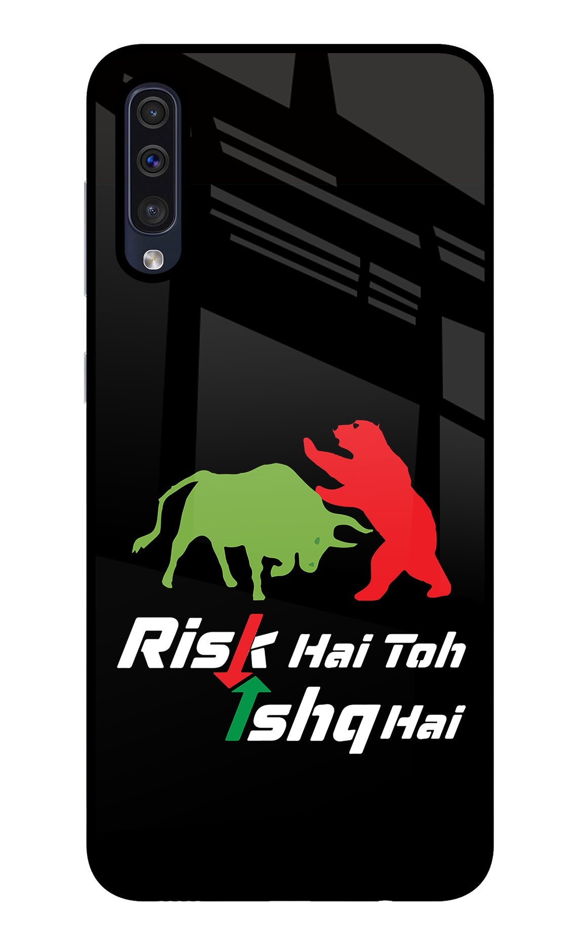 Risk Hai Toh Ishq Hai Samsung A50/A50s/A30s Back Cover