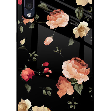 Flowers Samsung A50/A50s/A30s Glass Case Back Cover by Casekaro