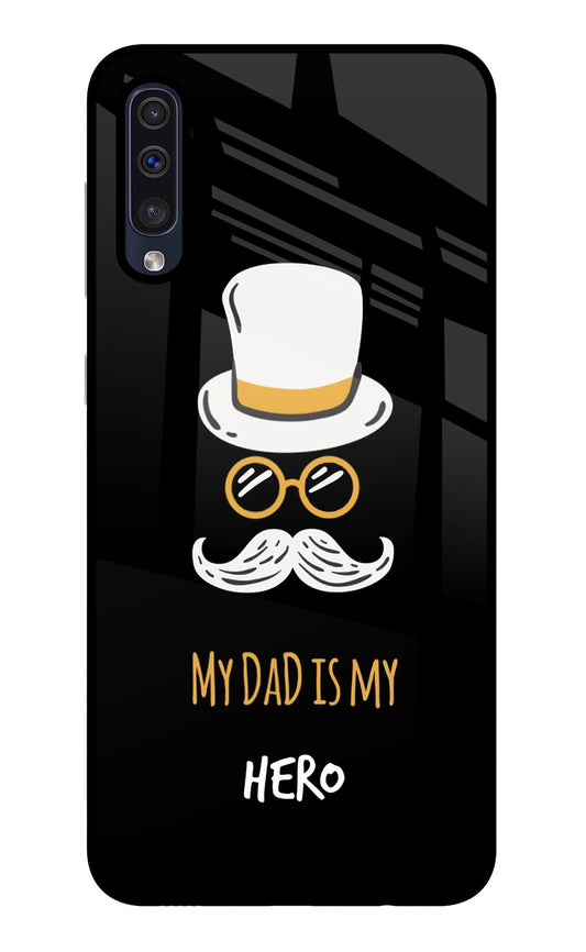 My Dad Is My Hero Samsung A50/A50s/A30s Glass Case