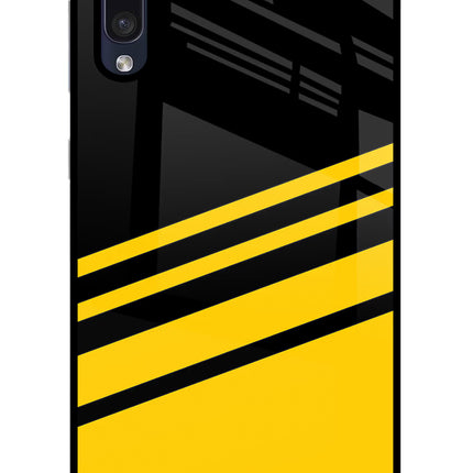 Yellow Shades Samsung A50/A50s/A30s Glass Case Back Cover by Casekaro