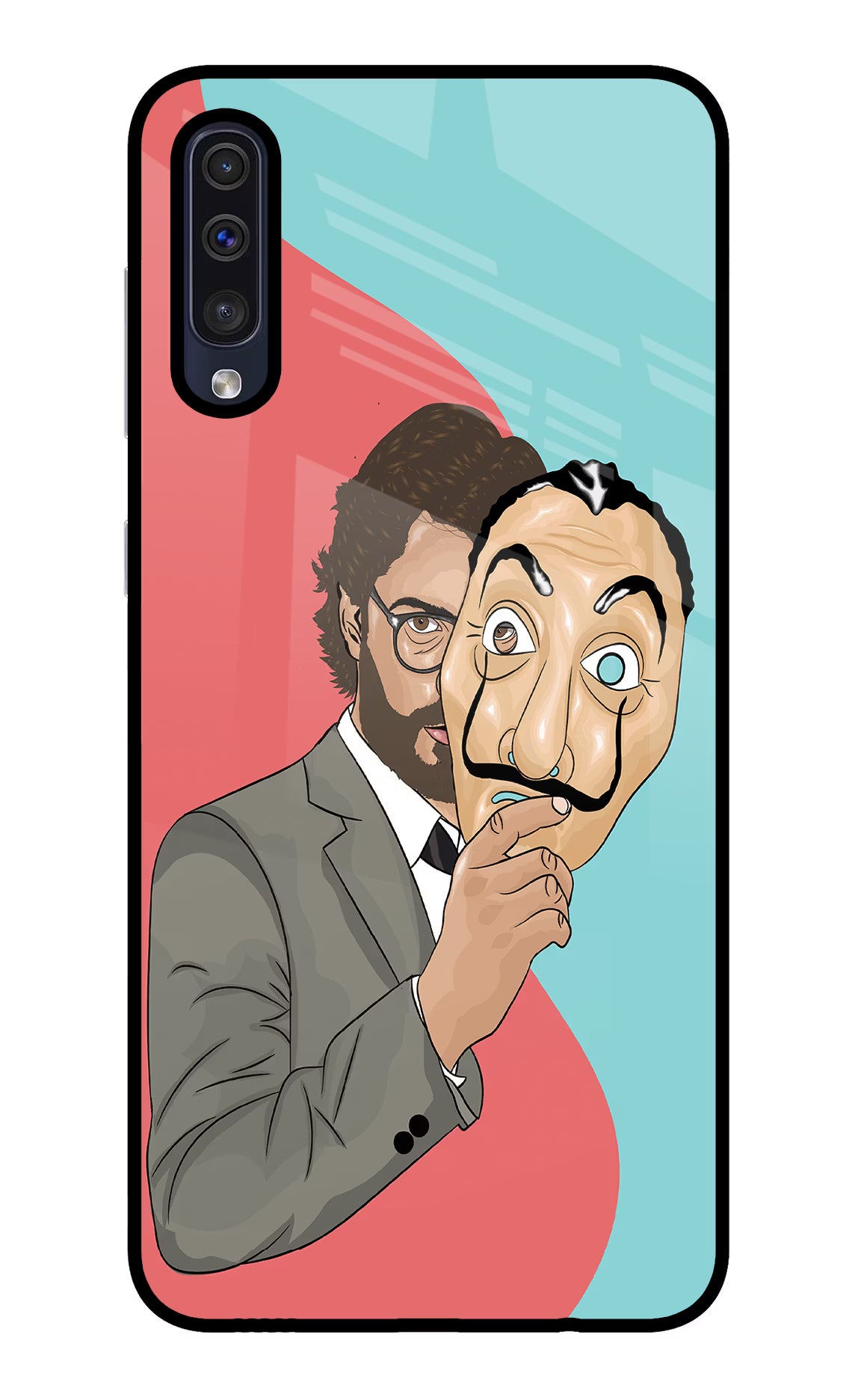 Professor Samsung A50/A50s/A30s Glass Case Back Cover by Casekaro