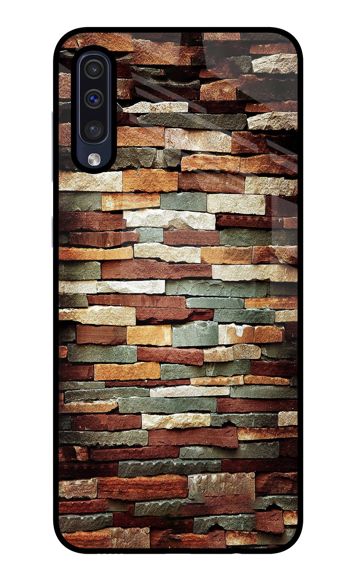 Bricks Pattern Samsung A50/A50s/A30s Back Cover