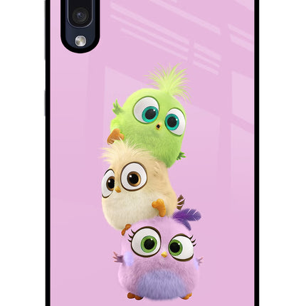 Cute Little Birds Samsung A50/A50s/A30s Glass Case Back Cover by Casekaro