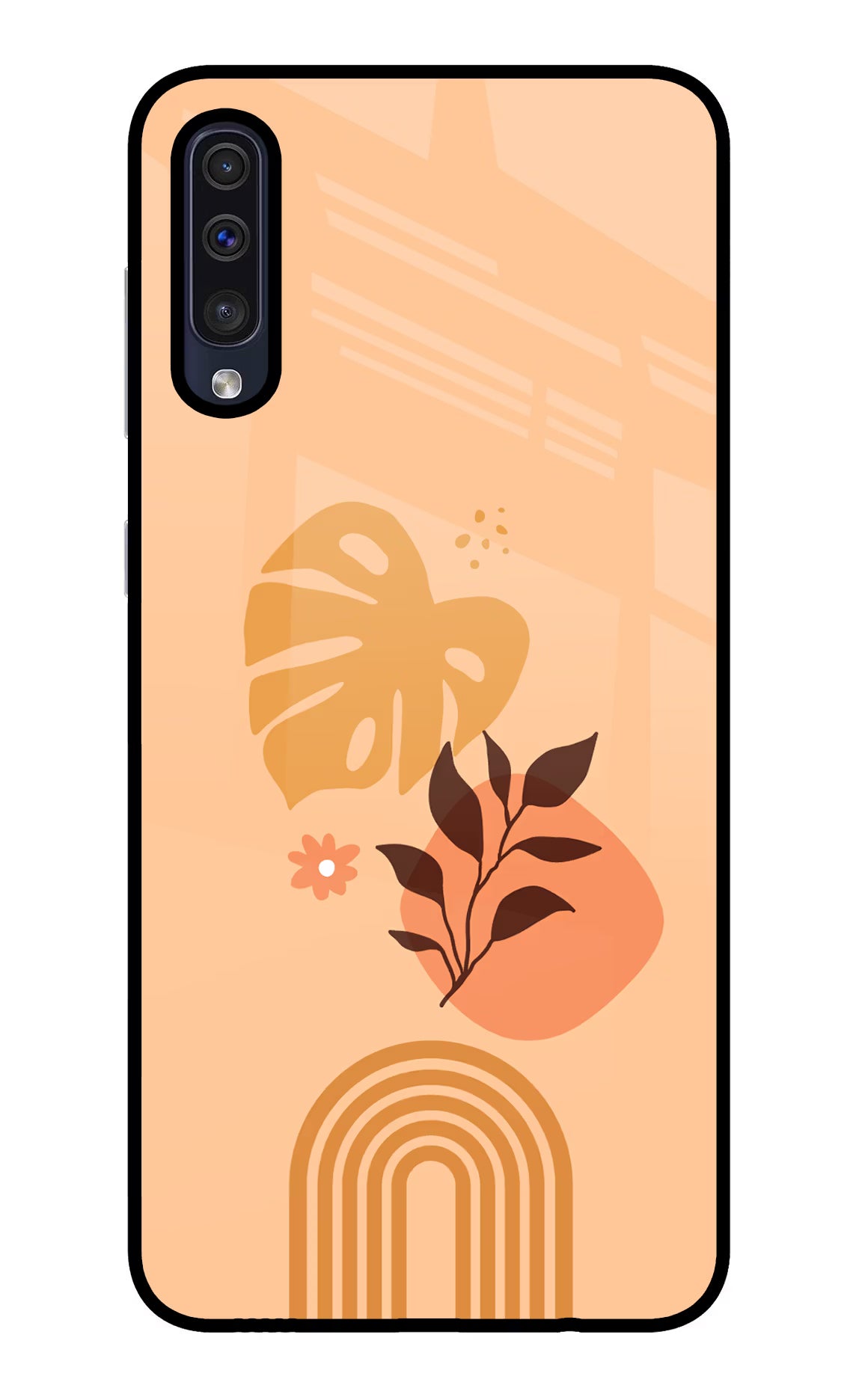Bohemian Art Samsung A50/A50s/A30s Glass Case Back Cover by Casekaro