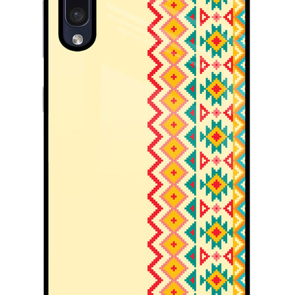 Ethnic Seamless Samsung A50/A50s/A30s Glass Case Back Cover by Casekaro