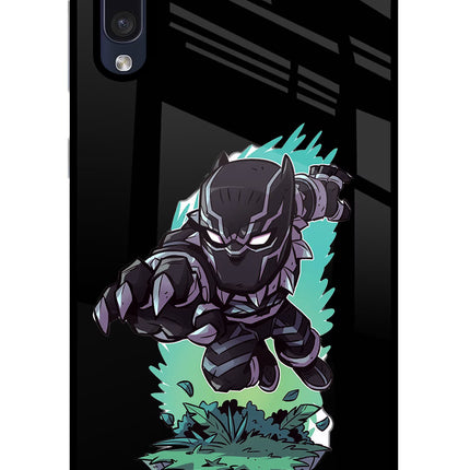 Black Panther Samsung A50/A50s/A30s Glass Case Back Cover by Casekaro
