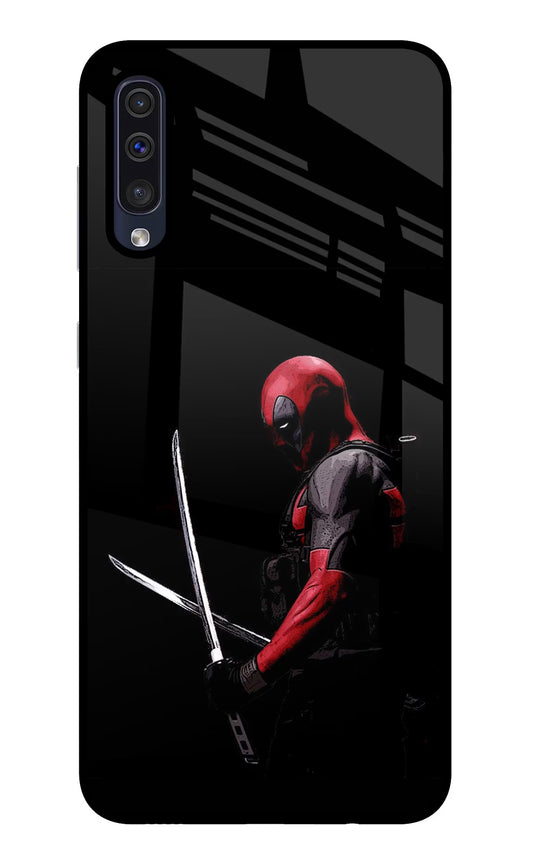 Deadpool Samsung A50/A50s/A30s Glass Case
