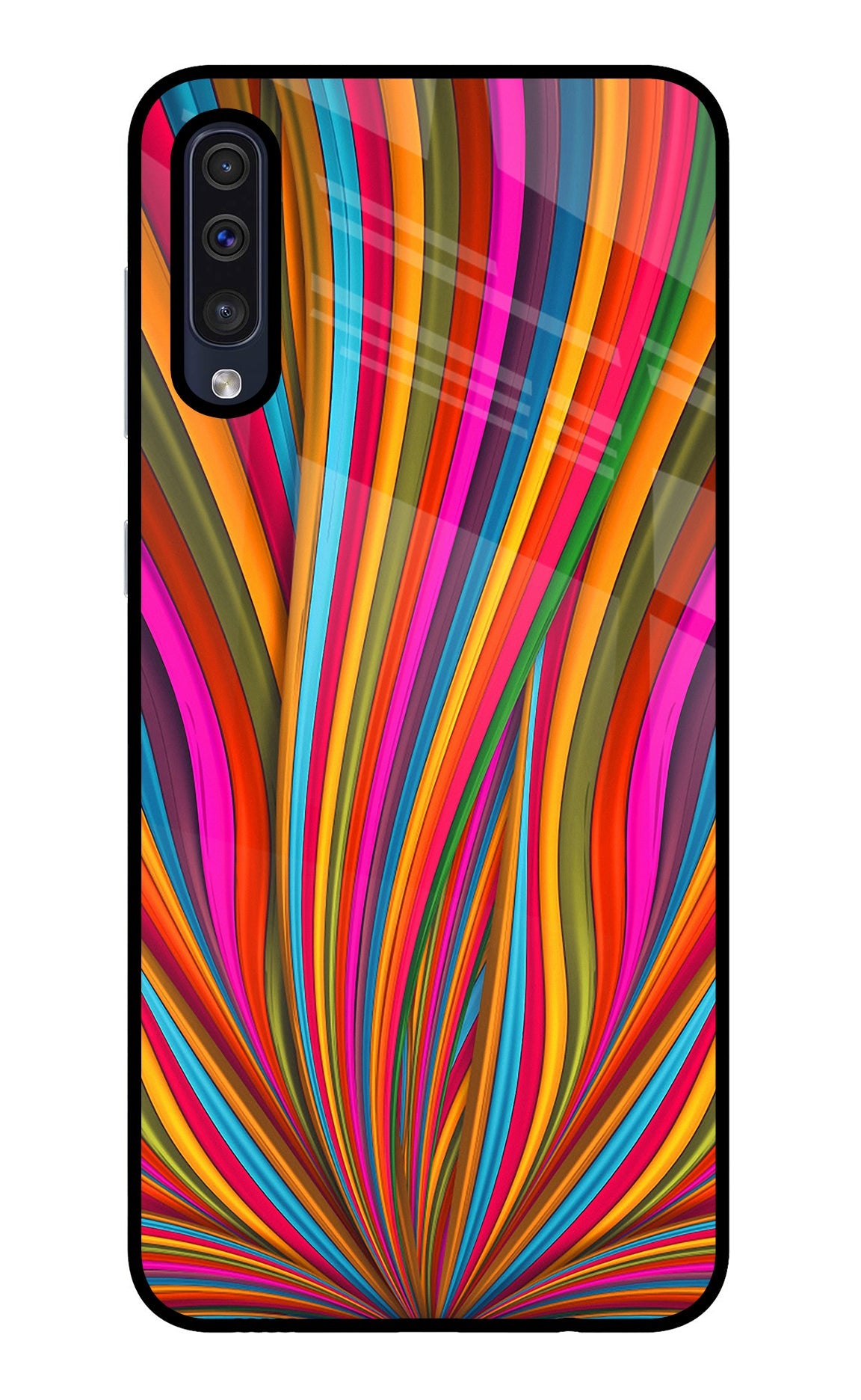 Trippy Wavy Samsung A50/A50s/A30s Back Cover