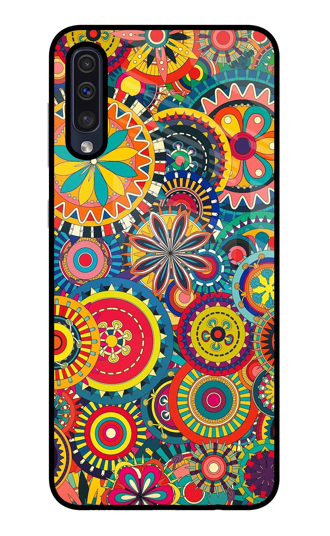 Gol Gol Art Samsung A50/A50s/A30s Glass Case Back Cover by Casekaro