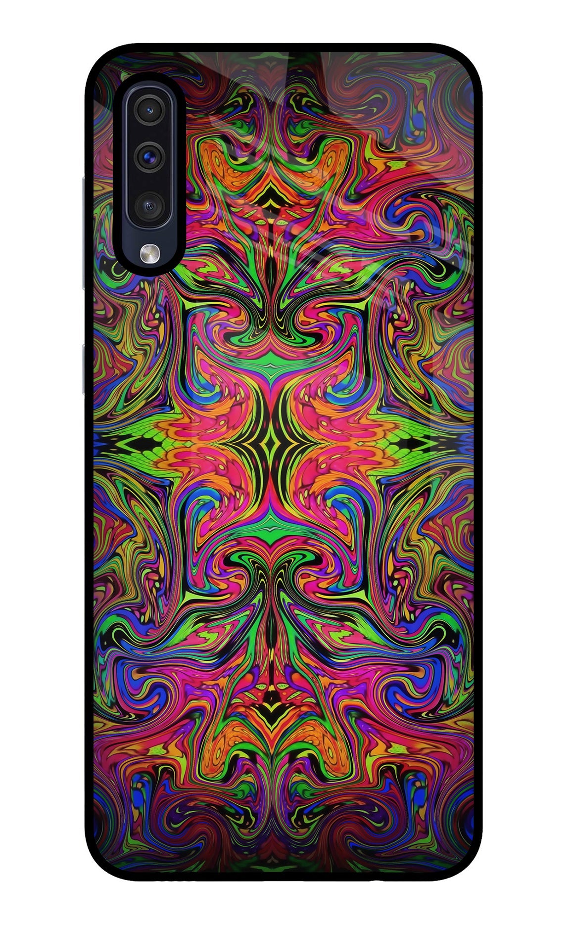 Psychedelic Art Samsung A50/A50s/A30s Glass Case