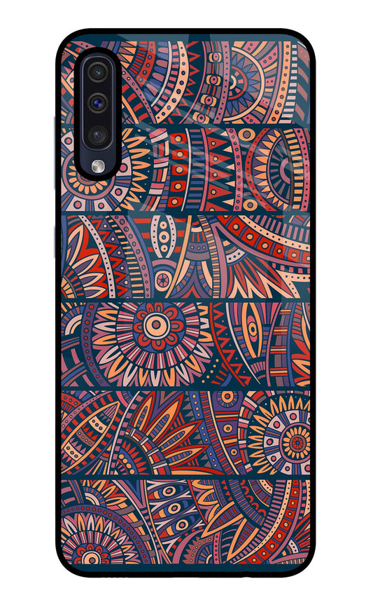 African Culture Design Samsung A50/A50s/A30s Glass Case