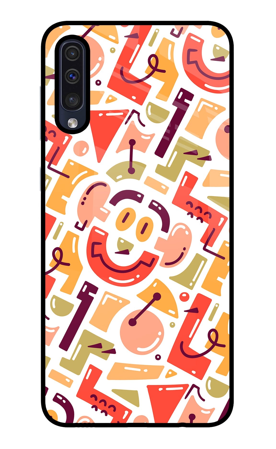 Doodle Pattern Samsung A50/A50s/A30s Back Cover