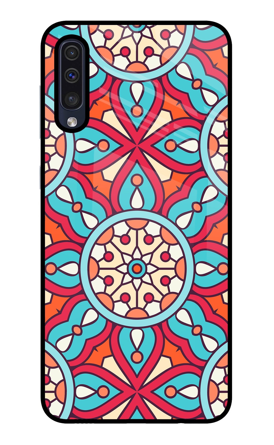 Mandala Geometric Samsung A50/A50s/A30s Back Cover