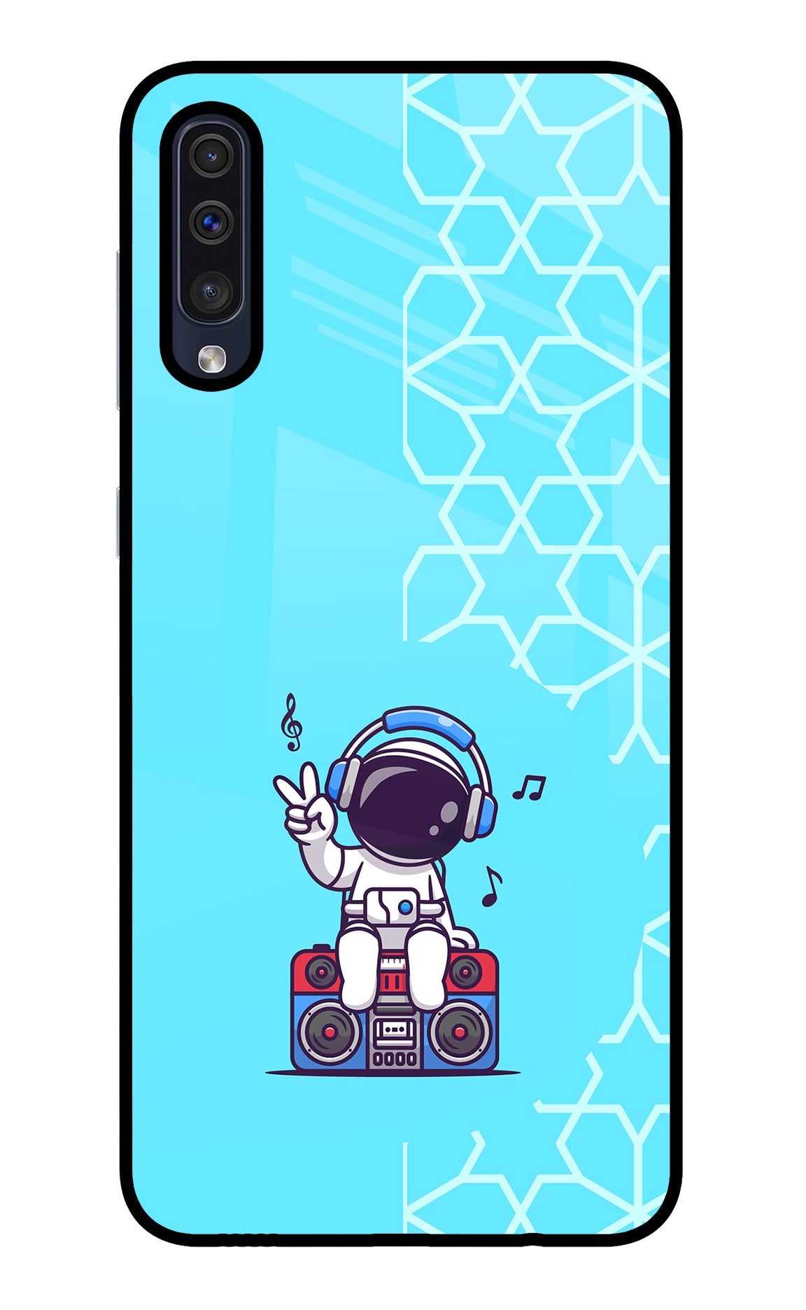 Cute Astronaut Chilling Samsung A50/A50s/A30s Back Cover