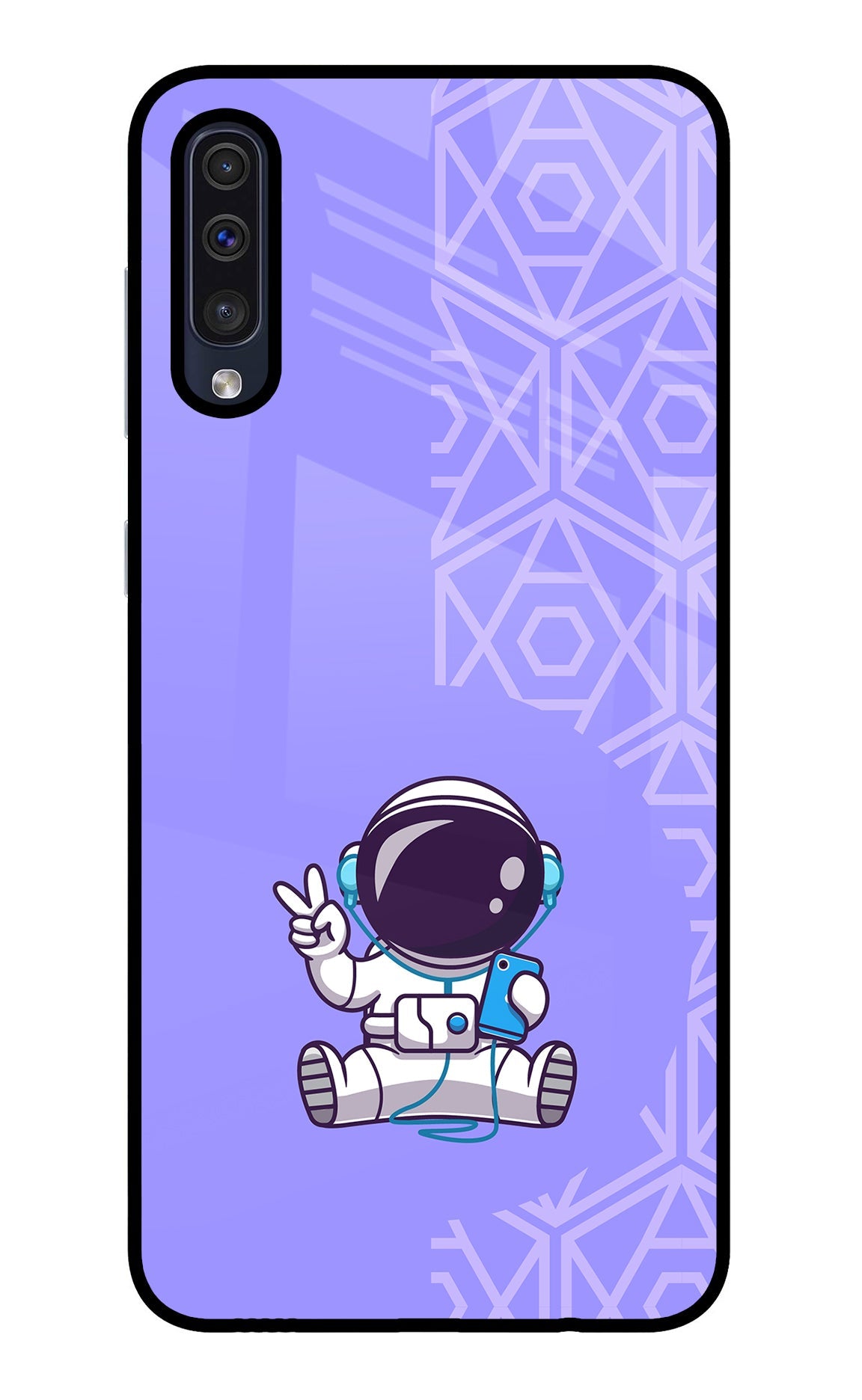 Cute Astronaut Chilling Samsung A50/A50s/A30s Back Cover