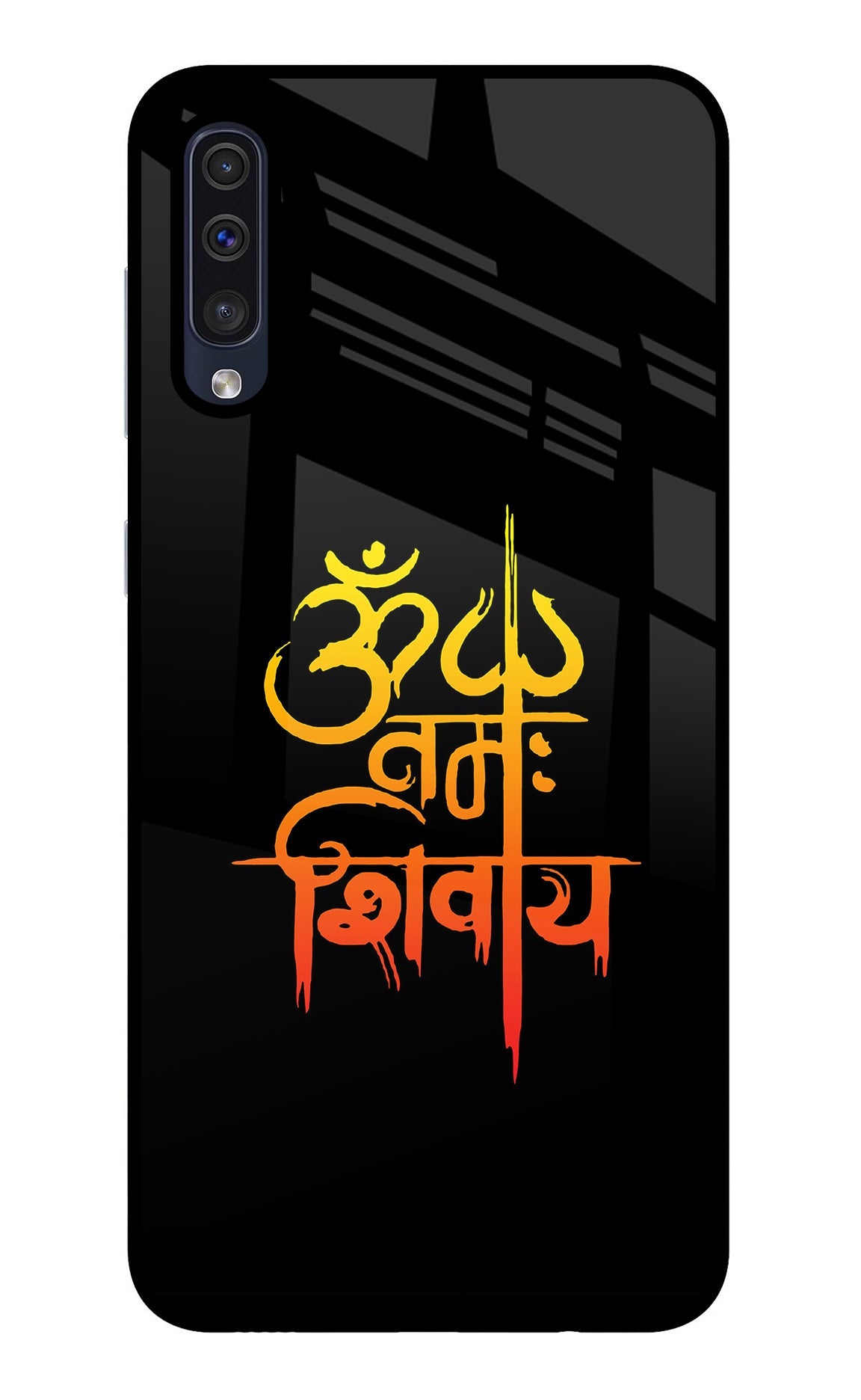 Om Namah Shivay Samsung A50/A50s/A30s Glass Case