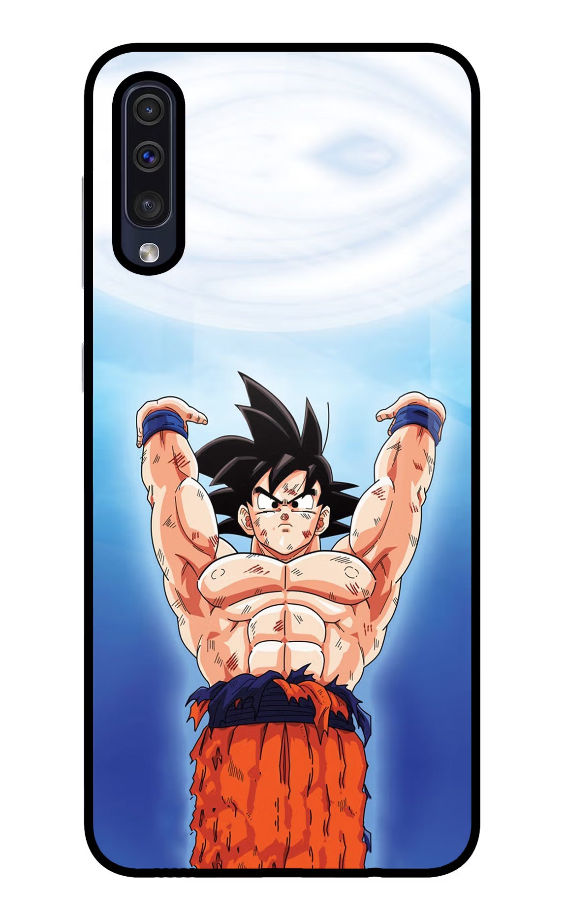 Goku Power Samsung A50/A50s/A30s Glass Case Back Cover by Casekaro