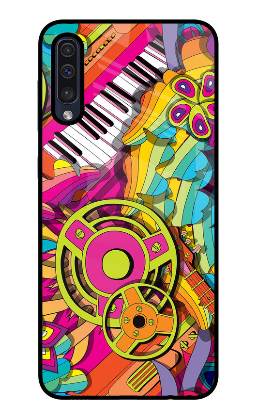 Music Doodle Samsung A50/A50s/A30s Glass Case